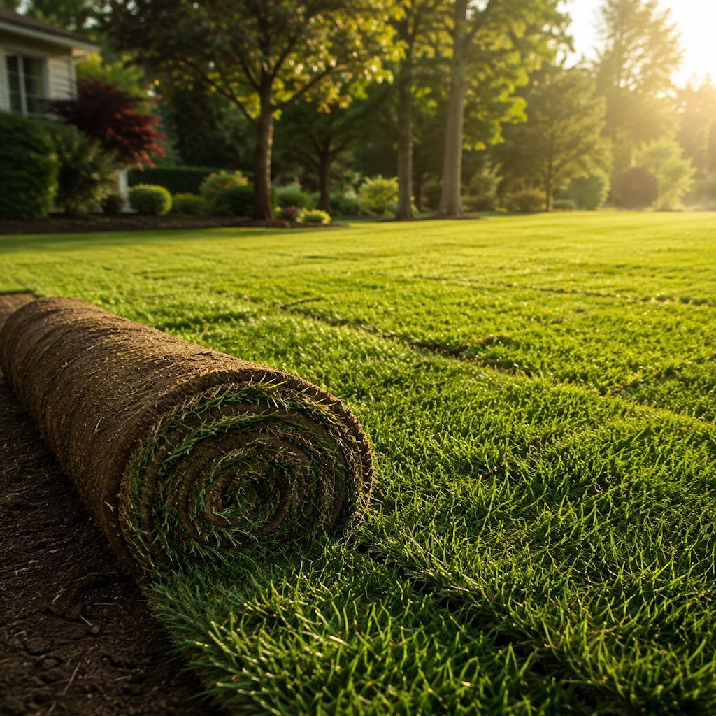 Sod installation by Arroyo Landscaping and Irrigation
