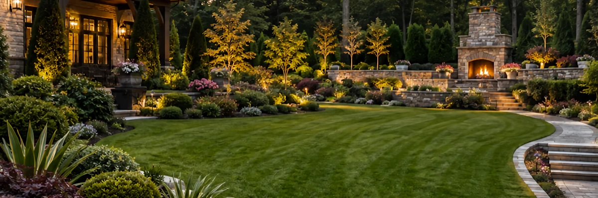 Marietta Georgia outdoor property for patio paver and hardscape services